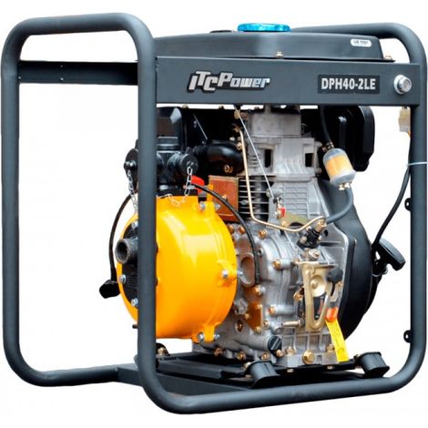 Motopompe diesel à double turbine Haute Pression DPH40LE-2 350 L-min