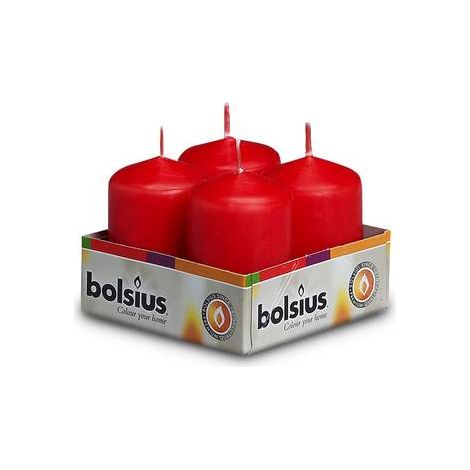 BOLSIUS Moccolo Red 60/40 (1/5)