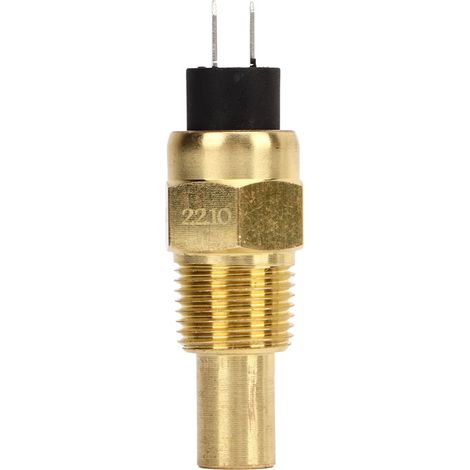 Capteur de température d'eau 3/8NPT 3W alarme surchauffe sonde liquide de refroidissement moteur pour groupe électrogène diesel 6-24V (1/5)