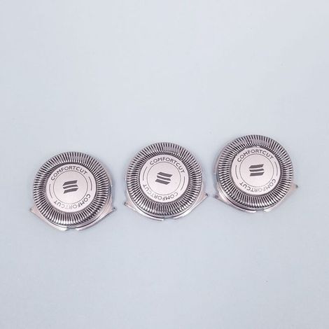 Lot de 3 têtes de coupe SH30/5 compatibles avec les lames de couteaux S5000, S5082, S5081, S1000, S1020 et S1050.-Crezuo