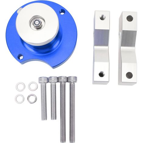Nitrogen charging tool made of 6065 aluminum alloy, CNC machined to improve the suspension performance of WP Blue shock absorbers (1/5)