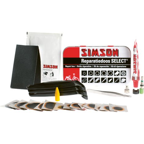 Simson Reparaturset Fahrradreifen ds Select mit Clip (1/5)