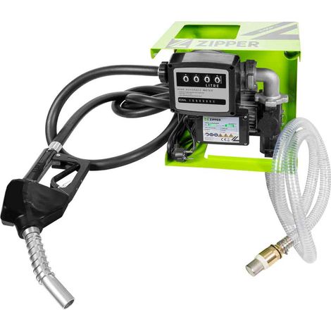 Electric diesel and oil transfer pump fuel extractor 550w 230v Zipper zi-dop720