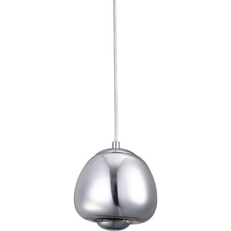 Lámpara Colgante De Diseño "Julia" - Cromo (1/5)