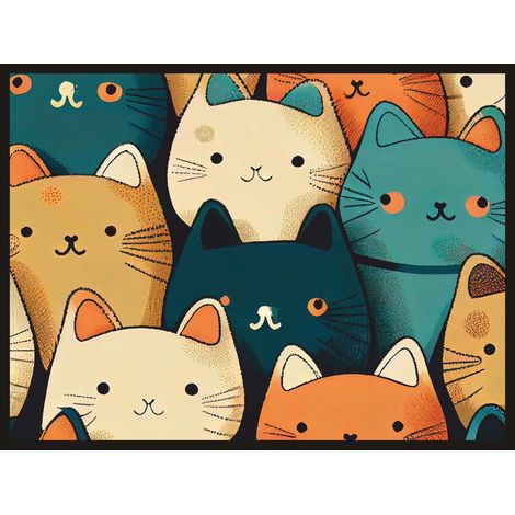 VELVET CATS 45X75 MERCURY 008257-1