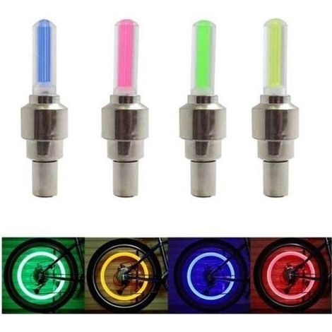 pair lampe de poche LED pour pneu de vélo (1/4)