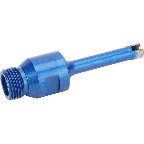 Foret diamanté pour meuleuse d'angle pour le perçage du marbre et du granit, filetage BSP 1/2 pouce, 10 mm (1/5)