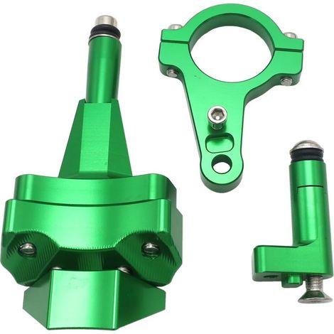 Motorrad-Modifikationsteile: Kawasaki Ninja 400 18-22 Titan-Lenkerhalterung mit Richtungsstabilisator-Dämpfung.