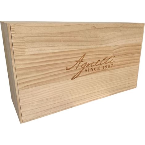 Bauletto Contenitore in Legno per Batteria Pentola da Comporre 62 x 35 x 22 cm