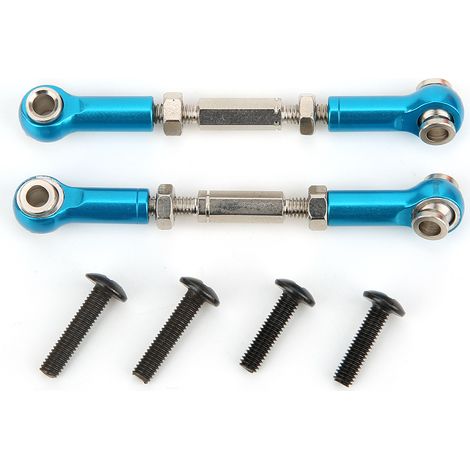 Bras de Suspension Supérieur Arrière pour WLtoys 1/14 144001, Pièce de Direction et Liaison RC Bleu 1289B (1/5)