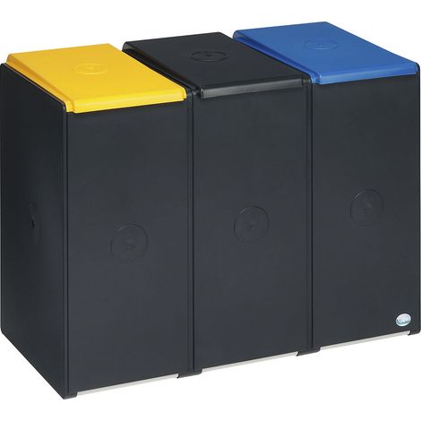 VAR, Collecteur de tri en plastique, poste de tri avec bacs de