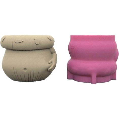 Moules en silicone pour vases à champignons, moules pour bocaux, moules pour pots de fleurs, moules pour porte-stylos (1/4)