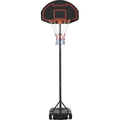 Panier basket extérieur réglable 195-250 cm, roulettes, enfants 8-14 ans, support stable, loisirs actifs (1/5)