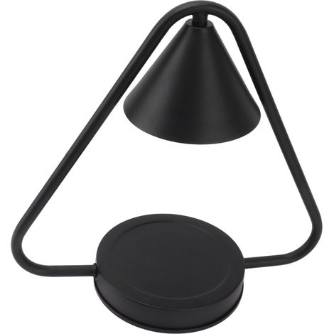Lampe à cire parfumée à aromathérapie, chauffe-bougie électrique à intensité variable, lampe de table pour chambre, bureau ou espace de travail (prise européenne). (1/5)