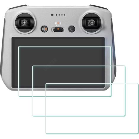 Protector de pantalla para DJI Mini 5 Pro/Mini 4 Pro/3 Pro - DJI RC 2 RC2 RC Monitor Control Remoto - Paquete de 3, Protector de vidrio templado con dureza 9H
