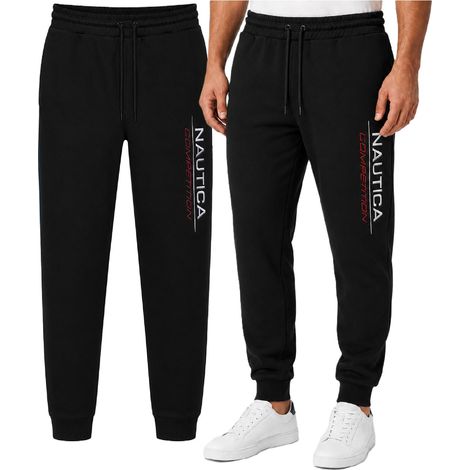 NAUTICA - PANTALONI DELLA TUTA DA UOMO - N7CR0030 NERO L (1/5)