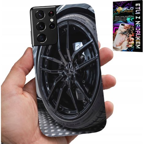 Coque pour Samsung Galaxy S21 Ultra - jantes de voiture de sport, ventilateur + film protecteur (1/5)