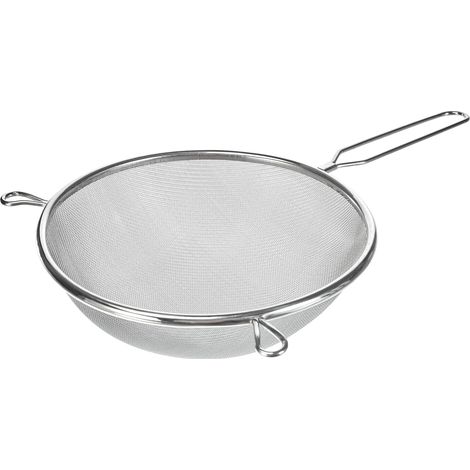 704020 Sieb, Edelstahl, Silber, 37,5 x 13,5 x 20,5 cm (1/4)