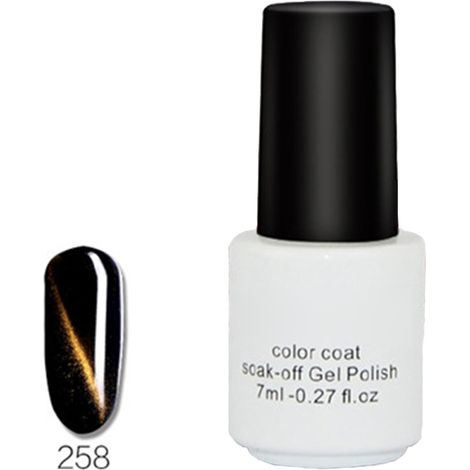 Vernis gel top coat pour ongles, finition brillante, outil DIY manucure, 258 (1/4)