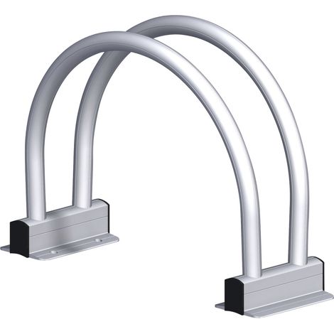 alfer Fahrradständer 250 x 110 x 365 mm Fahrradhalter Bodenhalter (1/2)