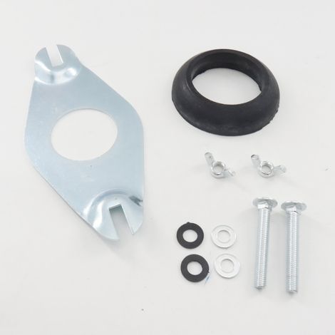 Pièces en fer pour l'entrée inférieure du réservoir de toilette, accessoires pour réservoir de toilette de style britannique, accessoires pour réservoir monobloc, pièces de fixation pour rail de guida