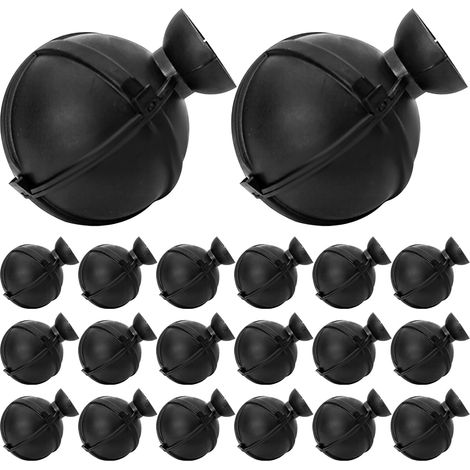 Packung mit 20 universellen 8-cm-Abmooskapseln für Zweige mit einem Durchmesser von 0,8 bis 2 cm, belüftet und selbstverriegelnd, für Gartenarbeit, Gartenbedarf, Werkzeuge und Veredelungskugeln (1/5)