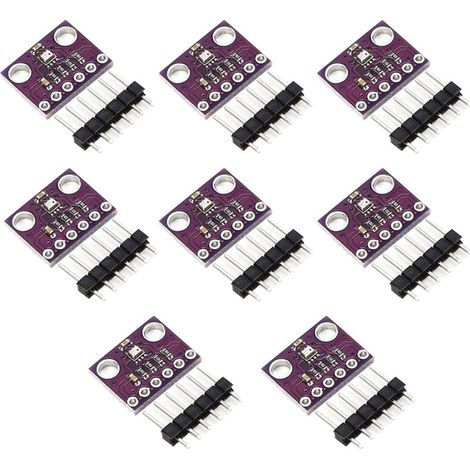 BMP280 Lot de 8 modules de capteur de pression atmosphérique barométrique 3,3 V Température I2C pour Arduino Raspberry Pi Mesure de la pression atmosphérique Module de capteur de pression (1/5)