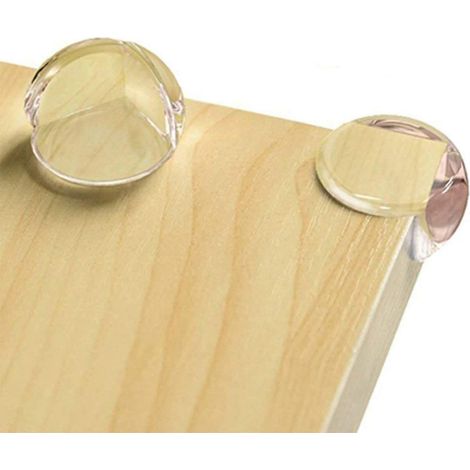 Protecteur D Angle - En PVC Transparent Souple - Adhésif Renforcé 1 mm - Pour Tables, Bureau, Meuble TV - 18 Pièces (1/5)