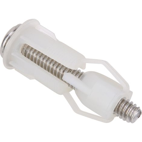 Kit de 3 paires de vis de fixation pour abattant de WC en plastique - Accessoires de montage et outils de réparation de WC (1/5)
