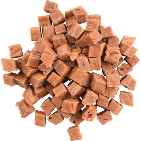Cubes de lapin Désignation : Cubes de lapin  Conditionnement : 85 g MORIN IMPORT 520274 (1/4)