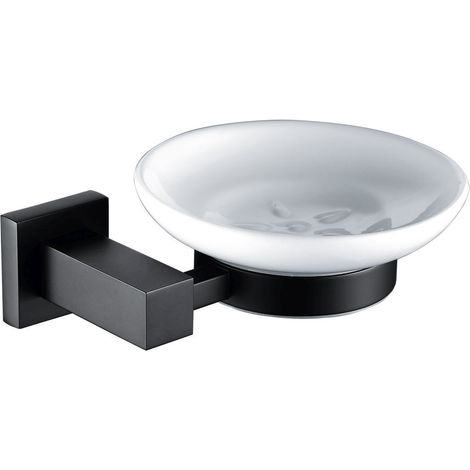 RAK Cubis Black Soap Dish - RAKCUB9905B