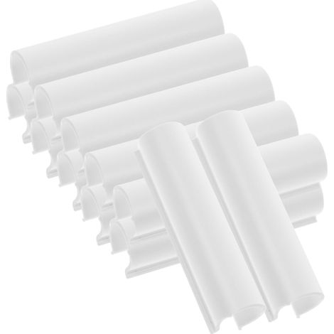 20 Pièces Clips de Fixation Plastique pour Clips Multifonctionnels avec Fermeture à Pression pour Jardinage et Protection des Plantes (1/5)