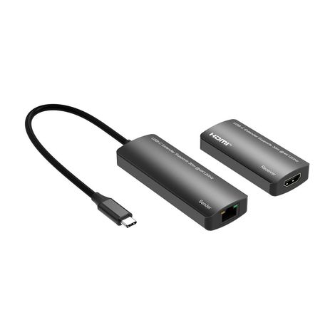 MicroConnect MC-USBCHDMIEXT-30M USB-C auf HDMI-Verlängerung 30 m (1/5)