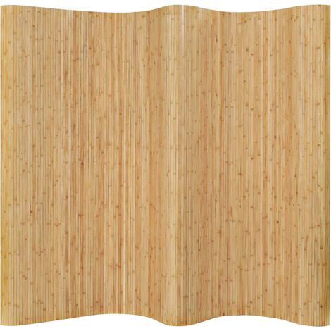 Cloison de séparation Bambou 250x165 Naturel (1/4)