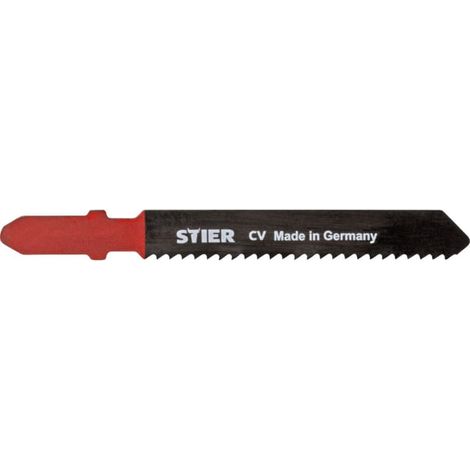 Lame de scie sauteuse STIER ST 75/2/1, bois, coupe droite 20 pièces