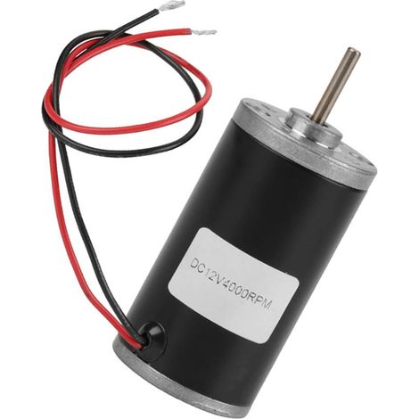 31ZY Permanentmagnet-Gleichstrommotor mit Kohlebürsten, Rechts-/Linkslauf (12 V, 4000 U/min) (1/5)