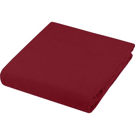 Housse de Couette Taille 240x220 cm 100% Coton Couleur Rouge Modèle Cottage Linge de Lit pour Maison Doux et Confortable pour Nid Douillet (1/2)