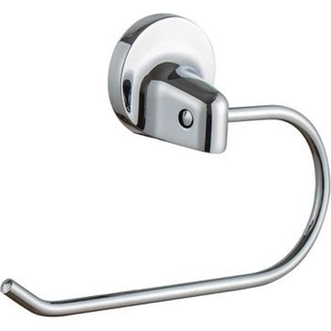 Cleafe - Porta Rotolo Carta Igienica Supporto Bagno Wc Toilette Fissaggio A Parete 79808 - (1/2)