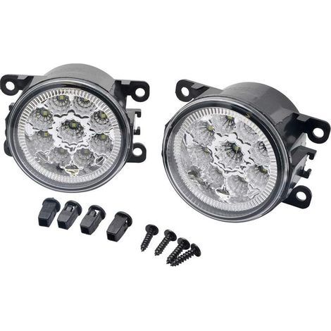 2pcs 9 LED fog lights for F0rd Firesta MK6 MK7 (1/3)