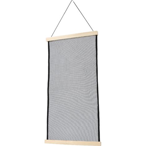 Présentoir à bijoux mural en maille, grande capacité, pour boucles d'oreilles et colliers. (1/5)