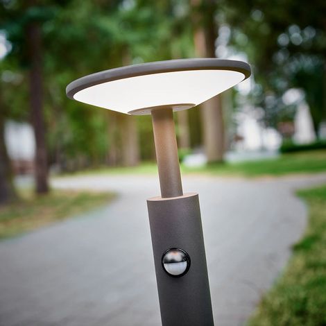 [GEBRAUCHT] B-Ware Lucande Wegeleuchte Fenia LED Gartenlampe Pollerleuchte anthrazit 60cm IP54 (1/2)