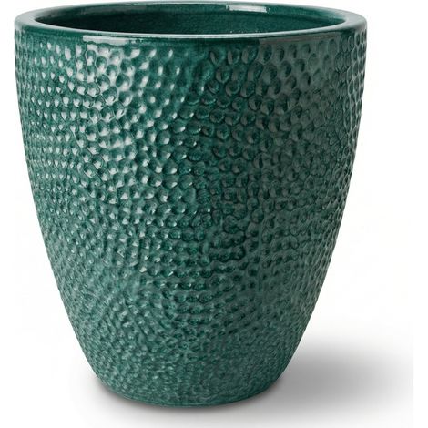 Vaso CIGALINE 26x28cm blu petrolio