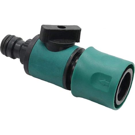 1 pièce en plastique avec connecteur rapide Agriculture arrosage rallonge tuyau Irrigation raccord tuyau adaptateur interrupteur