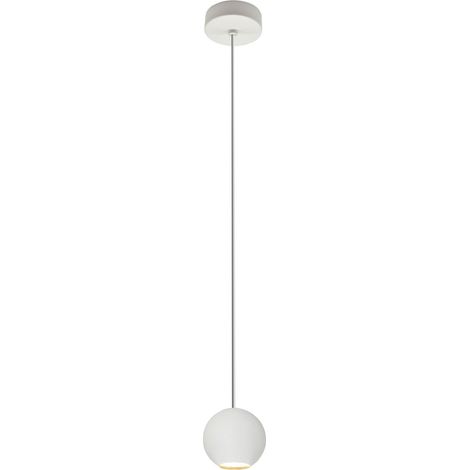 Lampada a Sospensione Bora 8,5W 36º 2700K Bianco Opaco - Illuminazione LED di Precisione ad alte prestazioni per interni - Beneito & Faure (1/4)