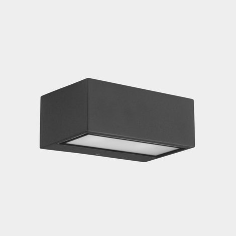 LEDS C4 Nemesis LED 70x170mm Luminaire LED Extérieur Up Down Gris Urbain, Opale IP65 10,5W 2700K (1/3)