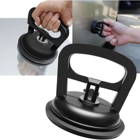 2-Piece Mini Portable Car Dent Puller with Suction Cup, One Large and One Small (1/4)