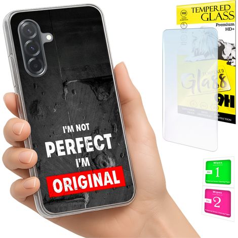 Custodia per Samsung Galaxy A36 / A56, cover fotografica, cover posteriore + vetro 9H (1/5)