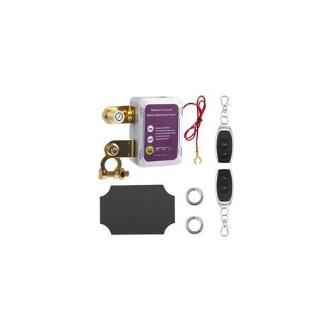 12-V-Batterietrennschalter, 240-A-Funk-Batterietrennschalter für Fahrzeuge mit Fernbedienung, automatischer Abschaltschalter für Motorrad, Auto, Wohnmobil, ATV, LKW, Boot, Bus (1/5)