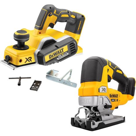 Dewalt DCP580N 18v XR Cordless Brushless Planer & Fence & DCS334N Jigsaw Bare (1/4)