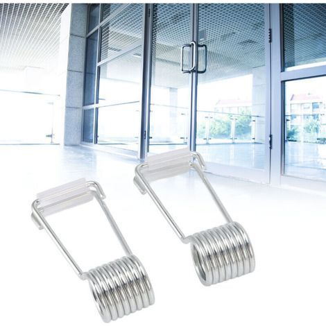 pair Accessoires de loquet de porte à charnière à ressort de 2CM, adaptés à la plupart des axes de charnière de porte, 4 pièces/vente (1/4)